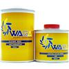WAGA PAINT S.R.L. Trasparente Carrozzeria HS 1014 LT.1 AntiGraffio Brillante con Catalizzatore 500ML - Waga Paint Tecniques