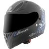 Bogotto H128 Fiori Casco, nero/blu, S