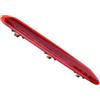 MASO Terza Luce LED Aggiuntiva Montaggio Alto per VW Polo MK4 IV Hatchback 9N 9N3 2002-2009, 6Q6945097, Rosso/Affumicato