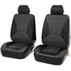 MNBHJGR Coprisedili per Auto, per Dacia Duster 2018-2023 2024 Coprisedili Auto Anteriore, Set Copri-Sedile per Guidatore e Passeggero,D Grey