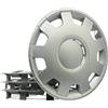 LEOPLAST Copricerchi 15 pollici Serie/Kit argento Copricerchi Auto ALFA 15