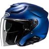 HJC, Casco Moto Jet F31 SOLID Semi Flat Metallic Blue, M