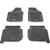 Rezaw-Plast REZAW PLAST 200104 Tappetino in Gomma nero anteriore e Posteriore Compatibilità con VW TOURAN 1T1, 1T2 TOURAN 1T3