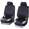 OFFICINE MILANO IL TUO STILE IN AUTO. Set Coprisedili Auto Anteriori 2 Pezzi per LANCIA YPSILON dal 2012 al 2025 - Fianchi elasticizzati, Tessuto Antiscivolo Trapuntato in Poliestere, Lavabile, Alta Qualità - OFFICINE MILANO