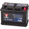 YUASA Batteria 70, Ah 760, A/EN YBX9096 L 278mm B 175mm H 190mm Compatibilità con VW Polo Hatchback 6R1, 6C1 Golf VII Hatchback 5G1, BQ1, BE1, BE2 GOLF VI 5K1 POLO 9N TIGUAN 5N T-Roc A11