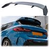 NAUTIG Alettone Posteriore Per BMW Serie 1 F40 M135i 128ti 118D Hatchback Spoiler 2019-2024 Baule Posteriore Ala ABS Fibra Carbonio Nero Lucido Spoiler Posteriore(Carbon Look)
