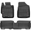 IMJ-Global Tappetini Auto Gomma ProLine 3D su Misura Compatibili con Toyota Yaris II 2005-2011, Set Completo di Tappeti Auto TPE per Migliorare Look e Sportività, Tappetino Premium in TPE Durevole