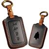ontto Portachiavi Cover Portachiavi per Maserati Grecale 2022 2023 GT Granturismo Folgore EV Portachiavi in pelle guscio borsa portachiavi accessori protettivi Nero