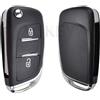 XUKEY 2 pulsanti VA2 CE0523 Aggiornamento chiave a distanza per auto Custodia protettiva per Peugeot 207307308 3008 5008807 Modifica partner esperto Accessori per lo styling dell'auto