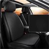 Dtbdfak Copri Sedile Auto Set Coprisedili Auto Traspirante In Cotone E Lino Protezione Universale Sedile Posteriore Coprisedili Anteriori E Posteriori Auto Coprisedili Auto Anteriore(Black front seat)