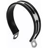 Tiiyee Staffa universale per staffa di scarico per moto, Staffa per tubo per marmitta di scarico per moto Clip per staffa di scarico Fissare il supporto per silenziatore Morsetto per tubo Staffa per gancio