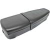 Borrozzino Moto SELLA NERA LUNGA BIPOSTO COMPATIBILE CON VESPA PK 50/125 S XL RUSH TELAIO IN FERRO