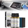 Generico Rinnova Plastiche Auto, 2025 Nuovo Interior Cleaner Purifier, Rinnova Lucida e Protegge Plastiche Interne ed Esterne Auto, Kit Pulizia Auto per Tutte Le Plastiche Esterne ed Interne Auto (2PCS)