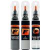 F FIRANTO FIRANTO Kit Riparazione Vernice Auto per Honda NH883P Platinum White - Set rimuovi Graffi per Vernice Auto 3in1-15ml Primer, Pennarello ritocchi Vernice, Vernice lucidante