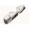 Philtrade Alloggiamenti per specchietti cromati adatti per OPEL ASTRA G | 1998-2005 Acciaio Inox 2 set Tappi per specchietti esterni