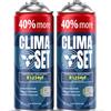 Clima Set R1234yf Gas Refrigerante di Ricambio - Liquido di Raffreddamento per Climatizzatore Auto - Bombola di Gas 2x235 g - Kit di Ricarica per Climatizzatore Auto - Ricarica per Climatizzatore