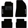QUEMAR Tappetini Auto per Alfa Romeo Giulietta, Bordo Antracite, 2 Ricami | 2010-2016 / Kit Tappeti Moquette e Gomma su Misura / Set 2 Anteriori + 2 Posteriori / Ricami e Colori Personalizzati