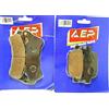 AER MOTO SPARE PARTS KIT PASTIGLIE FRENI ANTERIORI POSTERIORI SH 125 150 2009 2010 2011 2012