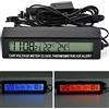 PolarLander 3-in-1 Car Digital Display LCD Orologio voltmetro termometro della Batteria Durevole Tensione Temperature Monitor Meter