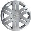 Rixto Kit di 4 copricerchi adattabili - per OPEL VIVARO/OPEL MOVANO (vecchio e nuovo modello) (LOGO CROMATO) - diametro 16