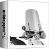 MOTOTOPGUN givi parabrezza trasparente 1117a + attacco compatibile con honda sh 125-150 i 2017 2018 2019 MOTOTOPGUN