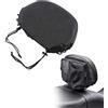ZDJKI Borsa Organizer Per Sissy Bar Con Schienale Per Motociclista Tour Pack Per Touring CVO Tri Glide Softail Dyna Sportster