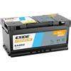 ROFIBA BATTERIE Batteria Auto Exide EA852 85 AH 800 A (EN) DX - Premium L3 BASSA