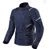 REV'IT! Revit Vertical GTX Giacca tessile moto, blu scuro, XL