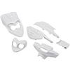 P2R (MotorisÃ) P2R (Motoris ) CARROSSERIE-CARENAGE Scoot Adaptable MBK 50 Booster NG, Rocket Nouveau MODELE-Yamaha 50 BWS Bump, Spy Nouveau MODELE Blanc Brillant (Kit 6 Pieces)