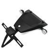 XINWELZ Porta Targa Moto Compatibile con Brixton per Crossfire per 500 Copricuscino Posteriore Luce Targa Supporto Targa Gruppo Indicatori di Direzione(D)