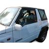 J&J AUTOMOTIVE Deflettori d'Aria per Suzuki Vitara ET 2-Porte 1989-1998, Set da 2 Pezzi, Nero Fumé Oscurato Heko