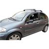 J&J AUTOMOTIVE Deflettori d'Aria per Citroen C3 2002-2009, Set da 4 Pezzi, Nero Fumé Oscurato Heko