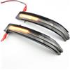 Fouedy 2 luci dinamiche a LED per specchietto laterale, indicatori di direzione dinamici compatibili con Nissan X-Trail T32 Qashqai J11 Murano Z52 Navara NP300 Pathfinder Juke (giallo)