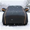 Generic Telo Copri Auto Per Mazda MX5 Miata NB 1998-2005, Copertura Auto per Esterno,Impermeabile Anti UV Resistente Alla Neve e Antigraffio,Protezione Invernale,con Zip Laterale-tg95