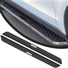 Yucisily 2 pedane laterali per Jeep Cherokee 2014-2020, pedale in alluminio, barre di salita nere (con supporto)