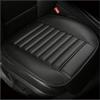 QINSHU Auto Coprisedili Per Mazda Tutti Per Mollo Per Cx-5 Per Cx-3 Mx5 626 Per Mazda 3 6 RX-7 RX-8 Per MX-5 Auto-Styling Universale Cuscino Sedile Pelle Zerbino Set Copri-Sedile(1 seat Black)