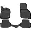 Element Set di Tappetini Auto in Gomma TPE 3D per Citroen C4 Cactus | 2014-2024 | Tappetini Auto Originali 100% Adatti, Gomma Auto Universali Resistanti