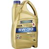 RAVENOL HDS SAE 5 W 30/5 W30 Low SAPS Olio Motore Diesel, schont Diesel Filtro Antiparticolato (5 Litri)