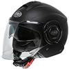 Premier Casco moto COOL U9BM Nero MAT, Nero, XS