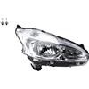 Johns Faro alogeno adatto per Peugeot 208 03/2012-05/2015 Lampadina destra
