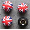 inconnu Sconosciuto - Tappo valvola della ruota (x4) Bandiera Inglese auto moto velo