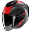 SHARK, Casco Moto Jet RS JET CARBON SKIN Red Carbon DRD, XL