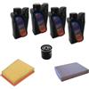 AOQ ORIGINAL QUALITY AOQ- KIT TAGLIANDO FILTRI FIESTA VI1.4 benzina (71 kW / 97 CV) 2008 con lubrificante IP SINTIAX 5W30
