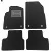 ASC Tappetini Auto Compatibili con Opel Astra J 2010-2015, Moquette, Bordo Antiscivolo, Battitacco in Gomma