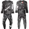 WinNet Completo tuta da Moto Cross Maglia + Pantalone