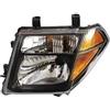 Lhdktee Faro Auto Per Nissan Per Navara D40 2005 2006 2007 2008 2009 Paraurti Anteriore Auto Fari Luci Diurne Fari Accessori Auto Faro Principale Fari(Black Only 1 Left)