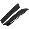 Jiawu Set Modanatura Rivestimento Montante Parabrezza A per Mini R50 R53 2001-2006, per Cabriolet R52 2004-2007, OE #51137128157, 51137128158, 1 Paio Rivestimento Montante Parabrezza A