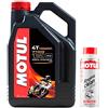 Motul Duo Olio Moto 7100 4T 10W-60, 4 Litri + Engine Clean 200ml