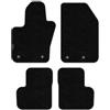 Kovvar Basic Tappetini auto per Fiat 500X | 2015-2026 | 4 pezzi | Feltro agugliato 5 mm | Versione: Tappetino passeggero con sistema di fissaggio | Moquette su misura | Antiscivolo