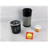 Motor Fun Sports Set filtro (piccolo) adatto per filtro olio Kubota B 3150, filtro aria, filtro carburante